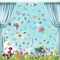 Spring Flower Window clings Decorations Window Decals Stickers for Office Home